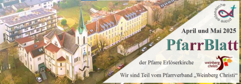 Pfarrblatt Ausgabe April/Mai