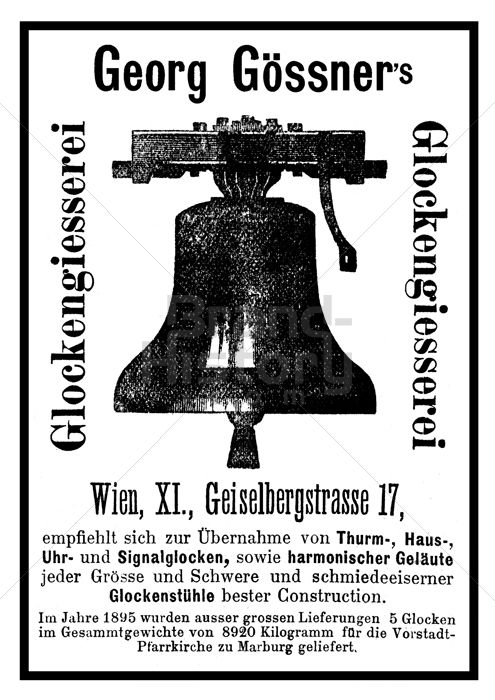 Alte "Werbung" für die Gießerei
