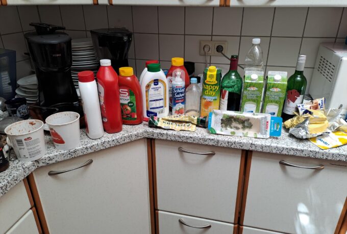 undefinierbare offene Gebinde